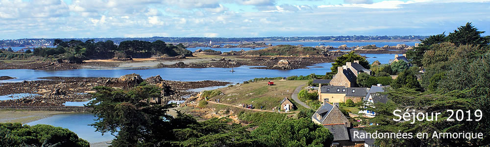 Randonnées en Armorique. La Côte de granit rose, Bréhat, les Monts d’Arrée...