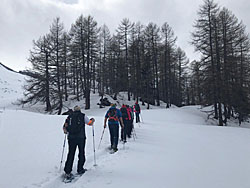 Séjour neige “raquettes” à La Côte d’Aime (Savoie) Chalet Le Paradou