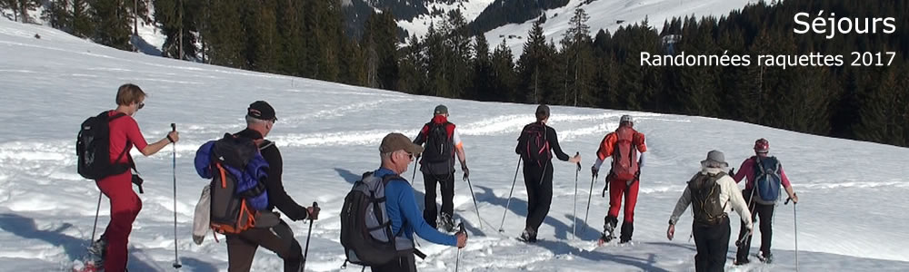 Séjour randos raquettes au Grand Bornand